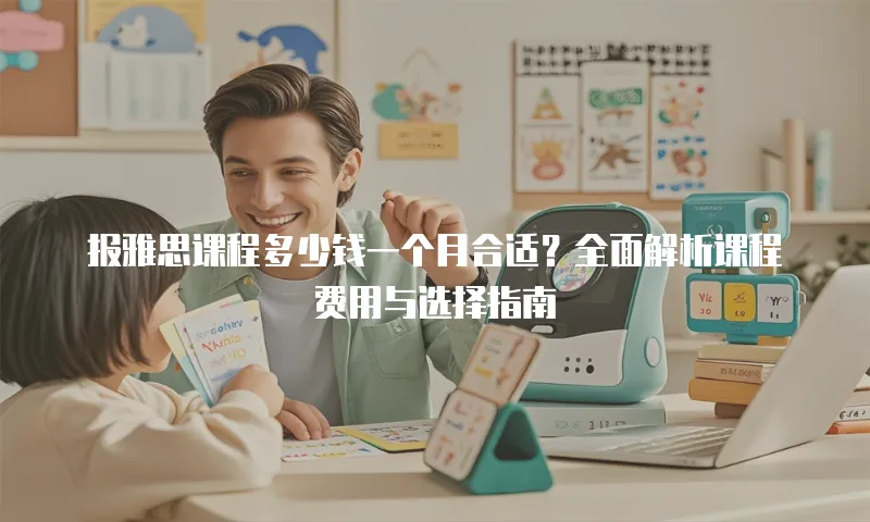 报雅思课程多少钱一个月合适？全面解析课程费用与选择指南