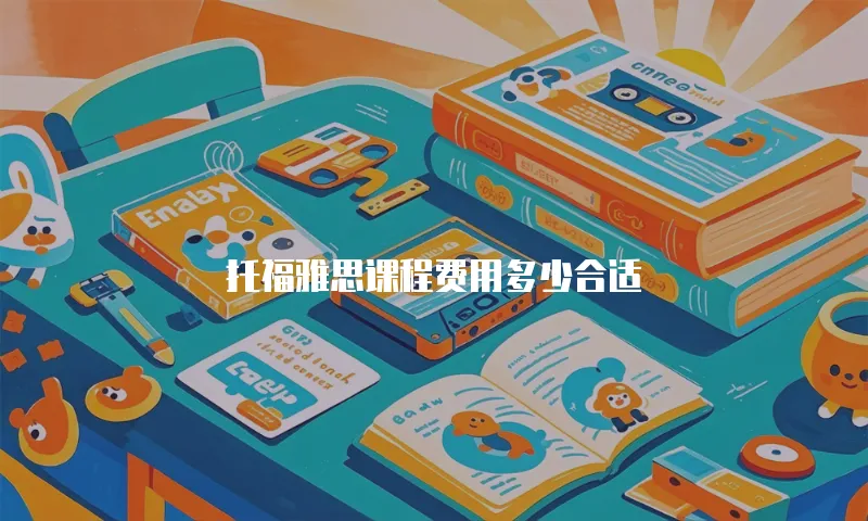 托福雅思课程费用多少合适