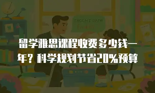 留学雅思课程收费多少钱一年？科学规划节省20%预算