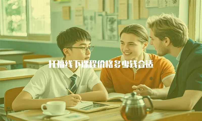 托福线下课程价格多少钱合适