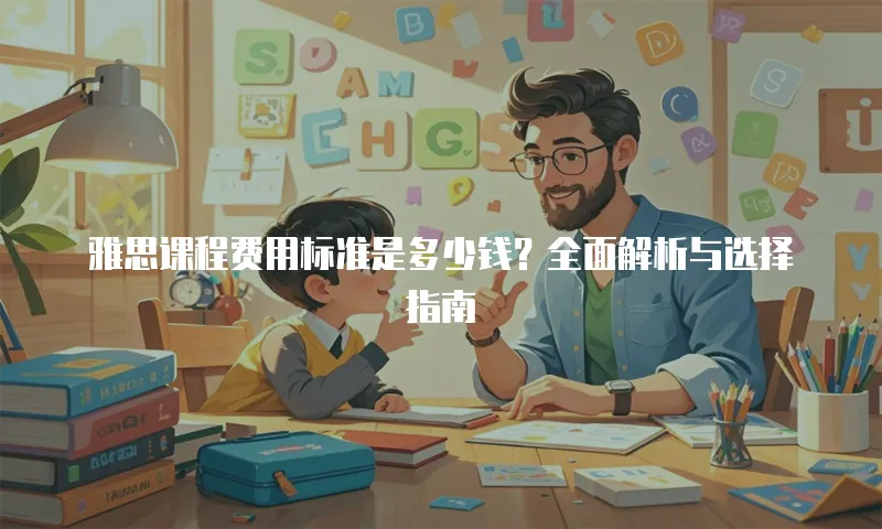 雅思课程费用标准是多少钱？全面解析与选择指南