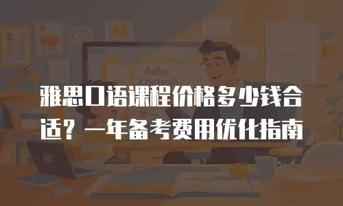 雅思口语课程价格多少钱合适？一年备考费用优化指南