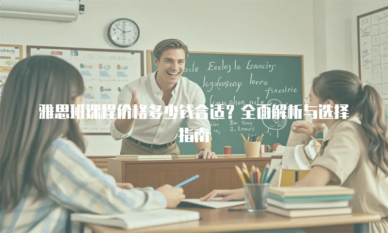雅思班课程价格多少钱合适？全面解析与选择指南