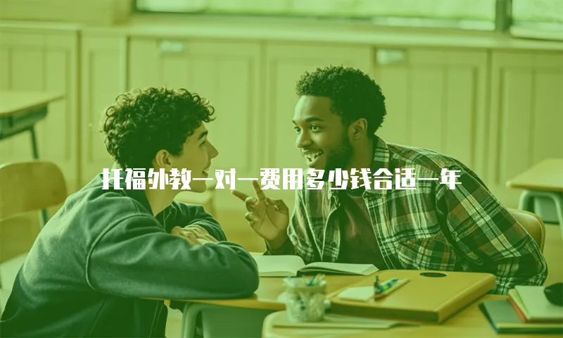 托福外教一对一费用多少钱合适一年