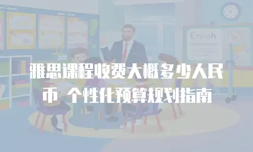 雅思课程收费大概多少人民币 个性化预算规划指南