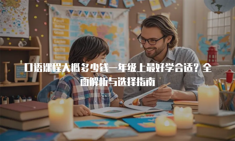 口语课程大概多少钱一年级上最好学合适？全面解析与选择指南