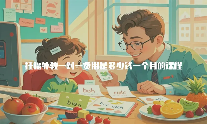 托福外教一对一费用是多少钱一个月的课程