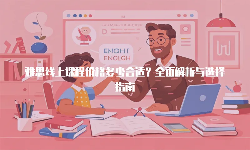 雅思线上课程价格多少合适？全面解析与选择指南