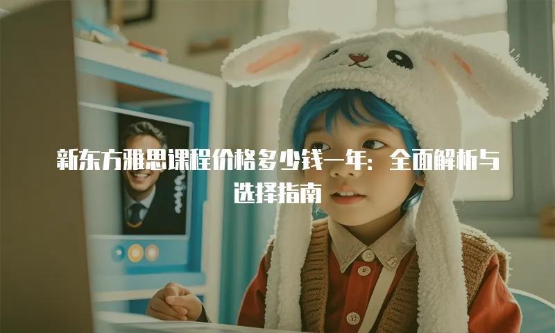 新东方雅思课程价格多少钱一年：全面解析与选择指南