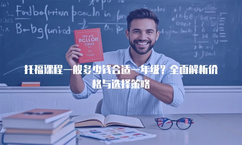 托福课程一般多少钱合适一年级？全面解析价格与选择策略