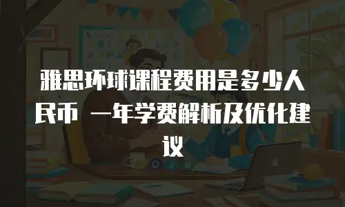 雅思环球课程费用是多少人民币 一年学费解析及优化建议