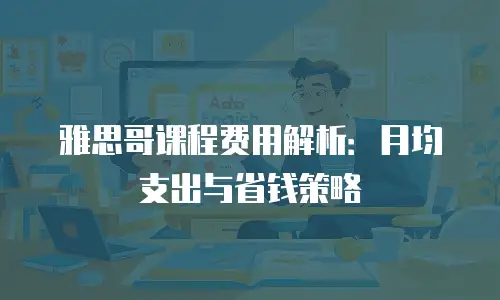 雅思哥课程费用解析：月均支出与省钱策略