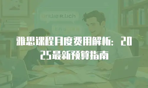 雅思课程月度费用解析：2025最新预算指南