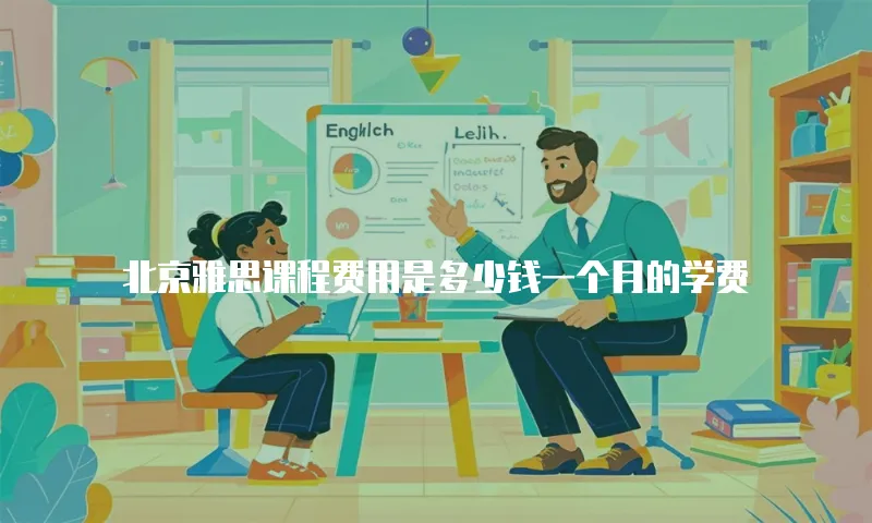 北京雅思课程费用是多少钱一个月的学费