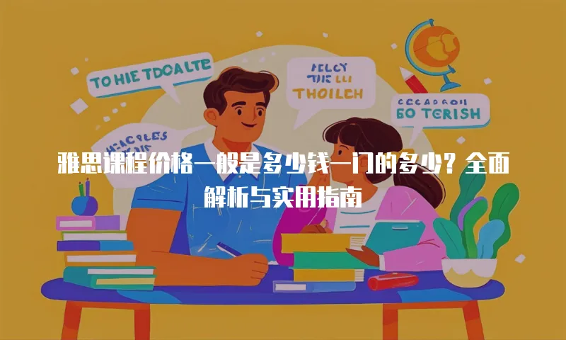 雅思课程价格一般是多少钱一门的多少？全面解析与实用指南