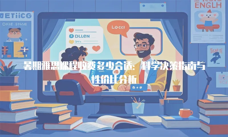 暑期雅思课程收费多少合适：科学决策指南与性价比分析