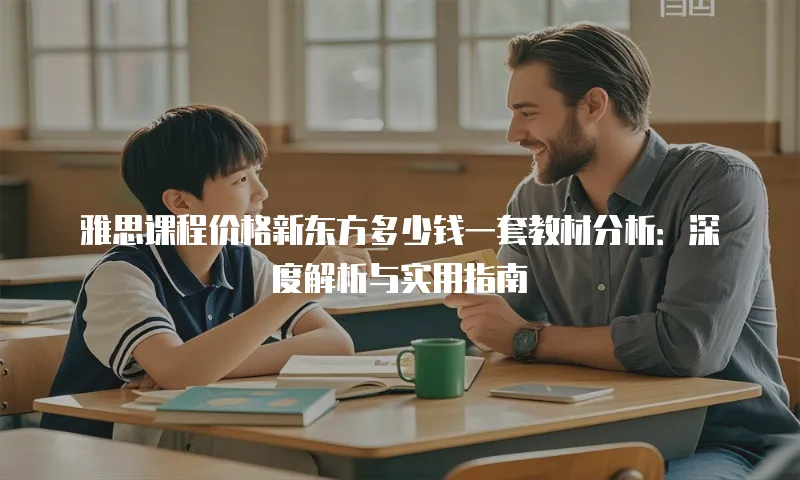 雅思课程价格新东方多少钱一套教材分析：深度解析与实用指南