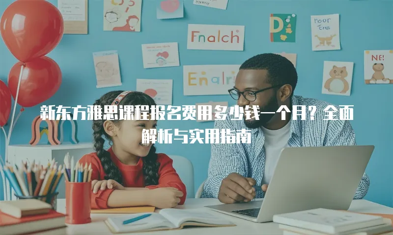 新东方雅思课程报名费用多少钱一个月？全面解析与实用指南