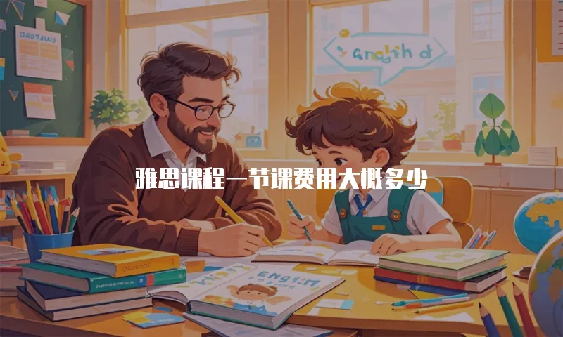 雅思课程一节课费用大概多少