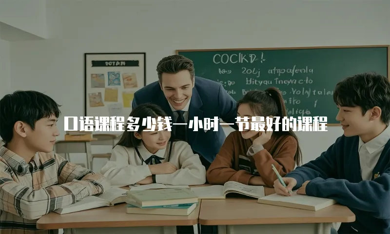 口语课程多少钱一小时一节最好的课程