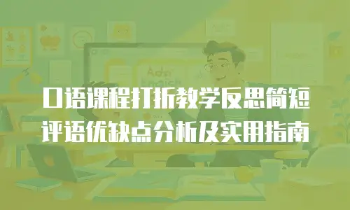 口语课程打折教学反思简短评语优缺点分析及实用指南