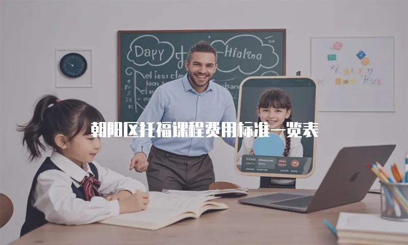 朝阳区托福课程费用标准一览表