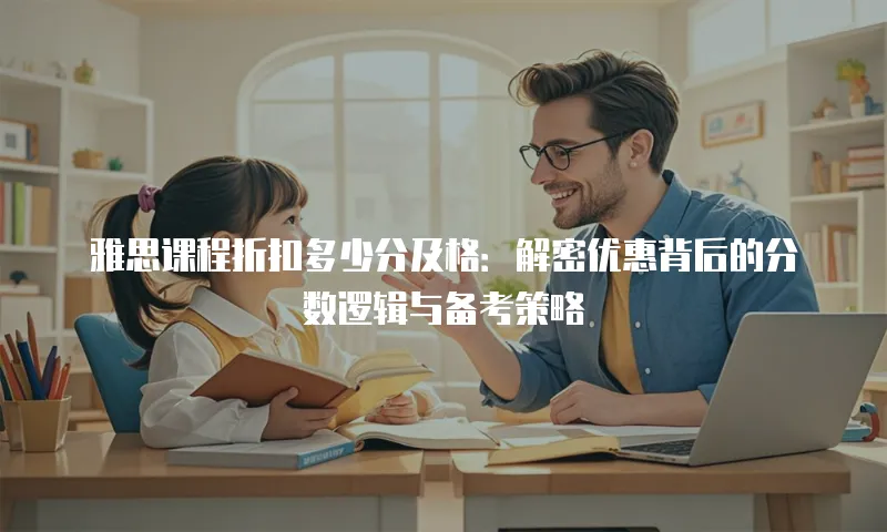 雅思课程折扣多少分及格：解密优惠背后的分数逻辑与备考策略