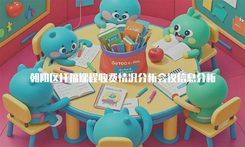 朝阳区托福课程收费情况分析会议信息分析