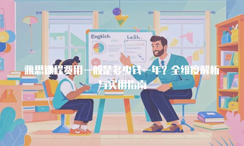 雅思课程费用一般是多少钱一年？全维度解析与实用指南