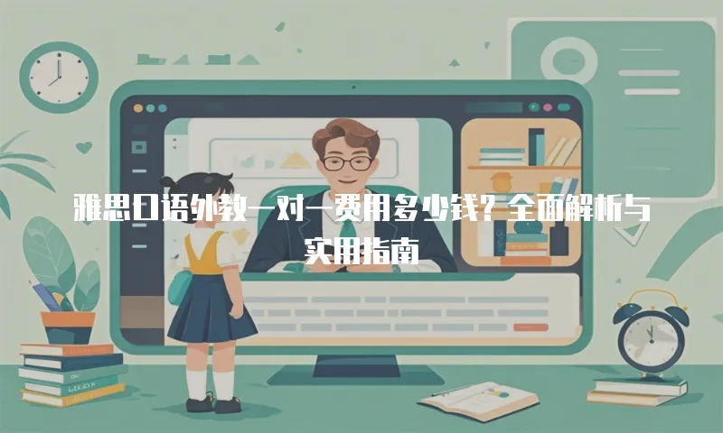 雅思口语外教一对一费用多少钱？全面解析与实用指南