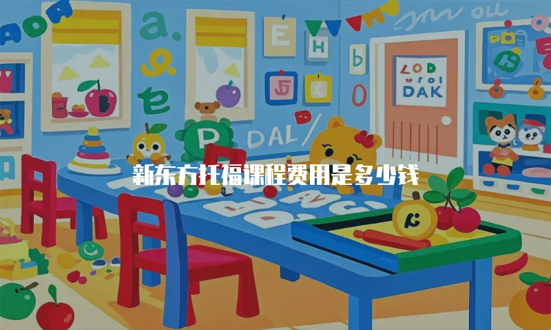 新东方托福课程费用是多少钱