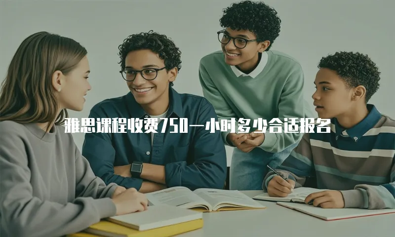 雅思课程收费750一小时多少合适报名