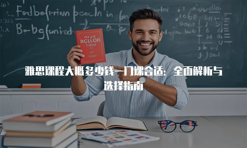 雅思课程大概多少钱一门课合适：全面解析与选择指南