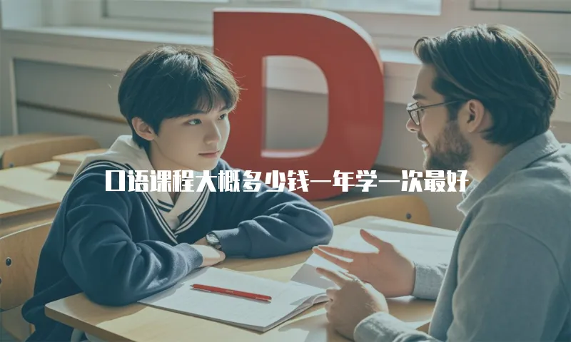 口语课程大概多少钱一年学一次最好