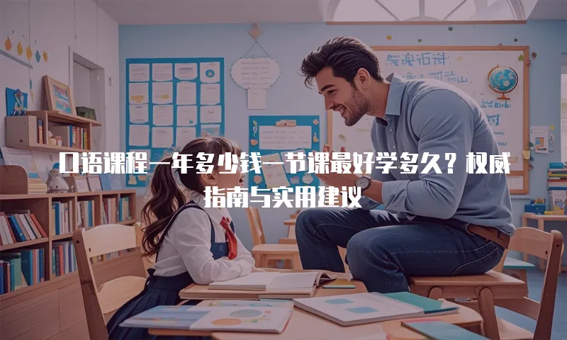 口语课程一年多少钱一节课最好学多久？权威指南与实用建议
