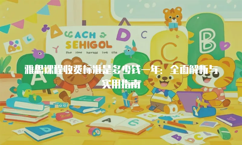 雅思课程收费标准是多少钱一年：全面解析与实用指南