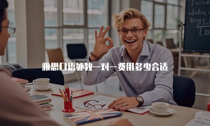 雅思口语外教一对一费用多少合适