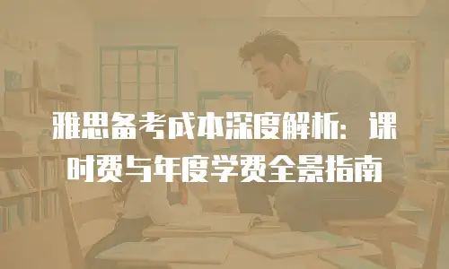 雅思备考成本深度解析：课时费与年度学费全景指南