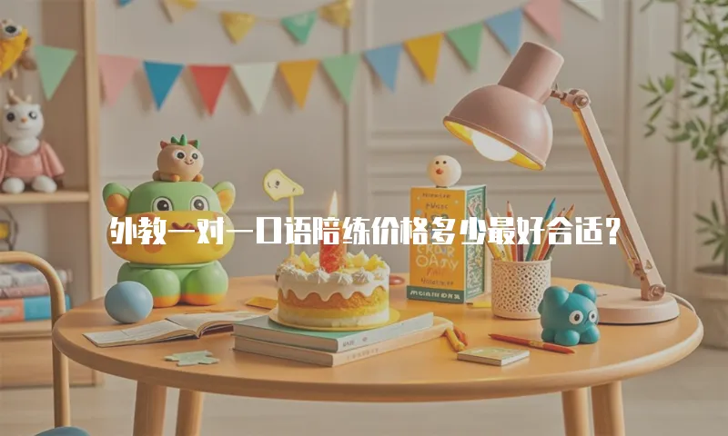 外教一对一口语陪练价格多少最好合适？