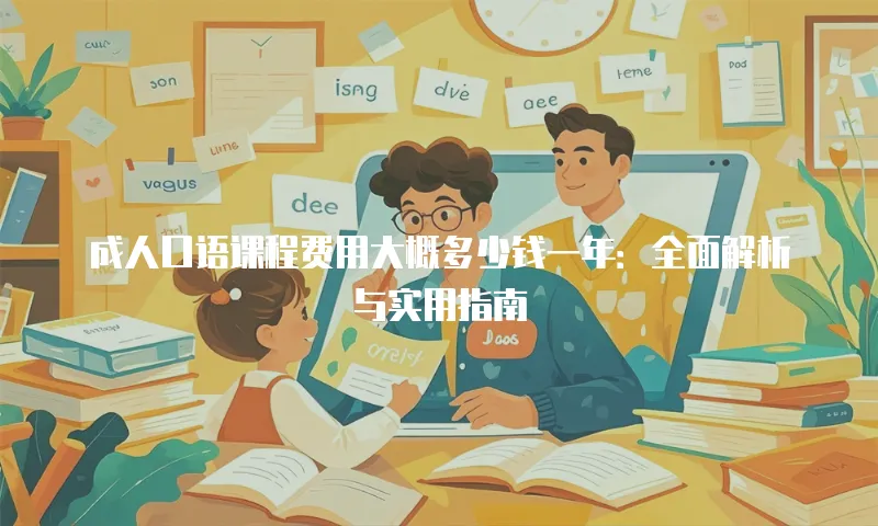 成人口语课程费用大概多少钱一年：全面解析与实用指南