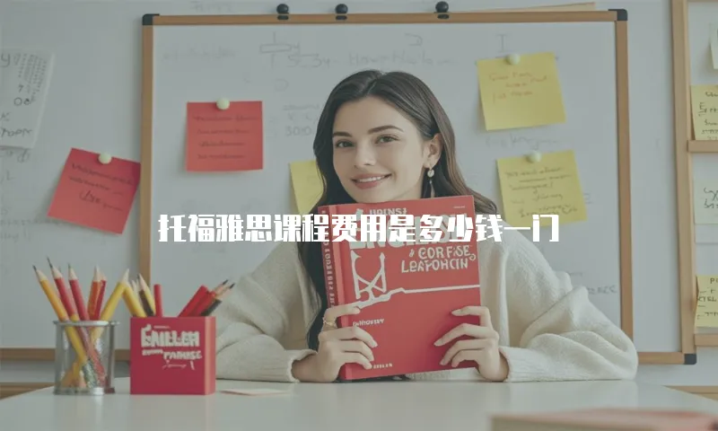 托福雅思课程费用是多少钱一门