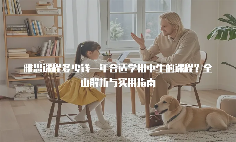 雅思课程多少钱一年合适学初中生的课程？全面解析与实用指南
