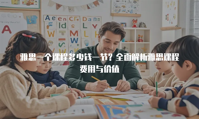 雅思一个课程多少钱一节？全面解析雅思课程费用与价值