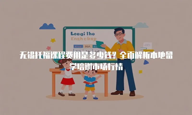无锡托福课程费用是多少钱？全面解析本地留学培训市场行情