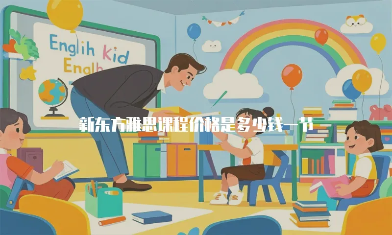 新东方雅思课程价格是多少钱一节