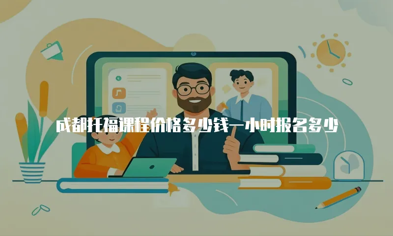 成都托福课程价格多少钱一小时报名多少