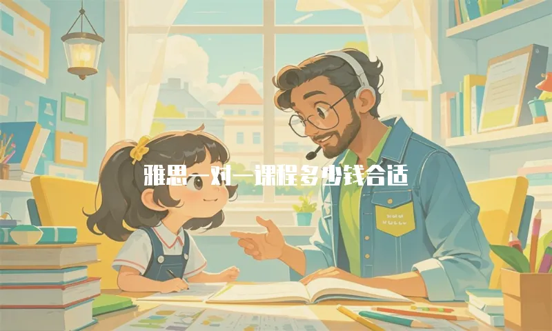 雅思一对一课程多少钱合适