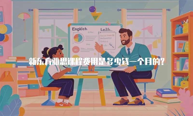 新东方雅思课程费用是多少钱一个月的？