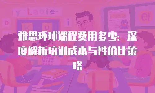 雅思环球课程费用多少：深度解析培训成本与性价比策略