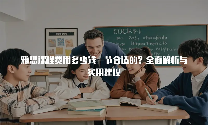 雅思课程费用多少钱一节合适的？全面解析与实用建议